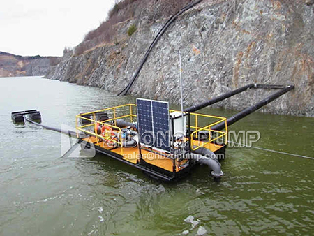 Bomba centrífuga horizontal de minería